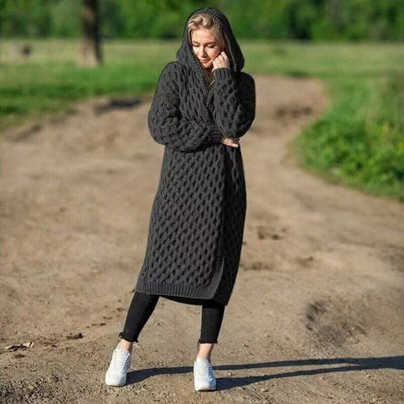 CosyChic Warm Damesvest Met Capuchon