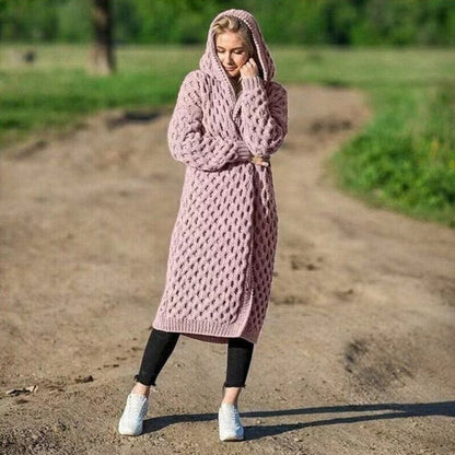 CosyChic Warm Damesvest Met Capuchon
