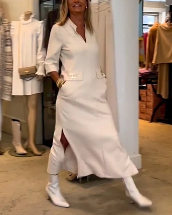 Elegante Jurk voor Vrouw Vlakke Buik