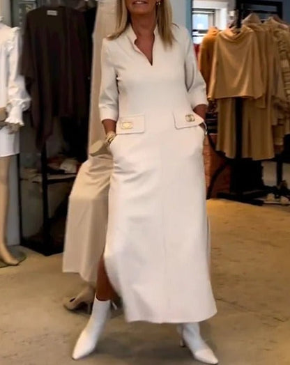 Elegante Jurk voor Vrouw Vlakke Buik
