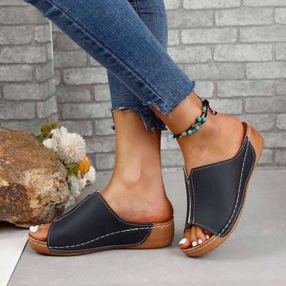 Orthopedische sandaal voor dames, design en klasse Van Velanora