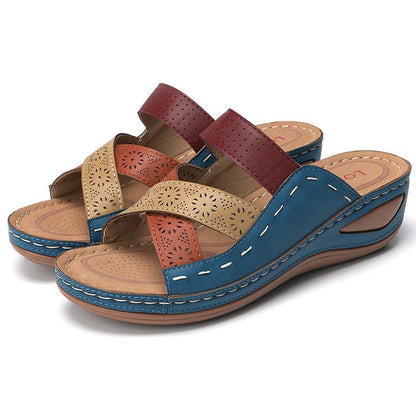 Luchtige orthopedische sandalen voor dames van Velanora
