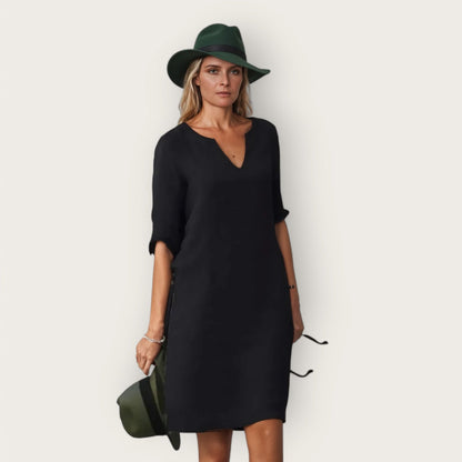 Alessia | Abito elegante con scollatura a V