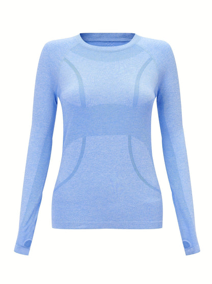 Hardloopshirt Lange Mouwen Sneldrogend voor Vrouwen - Mode Vibes