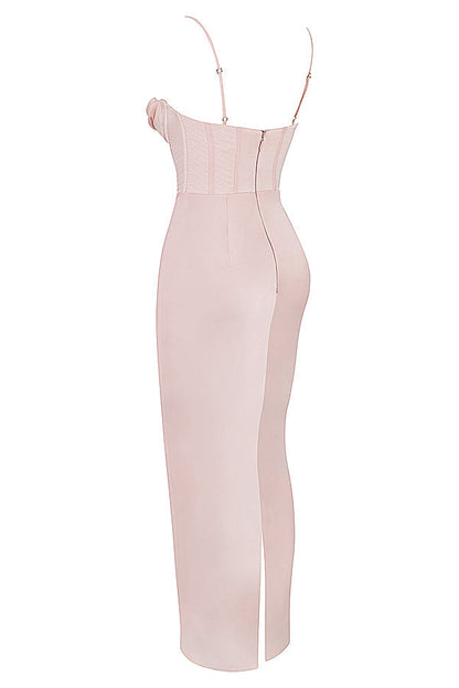 Maxi Jurk Korset Stijl Isabella Frauen