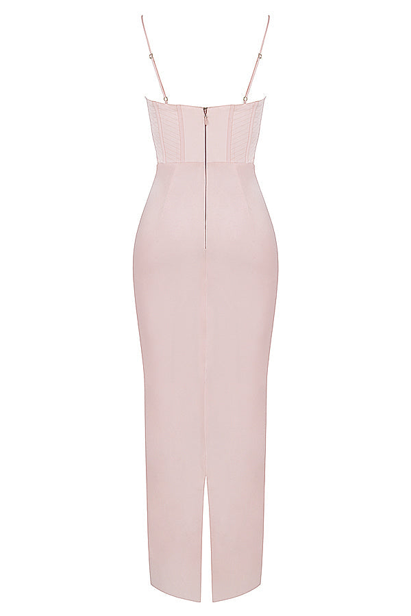 Maxi Jurk Korset Stijl Isabella Frauen