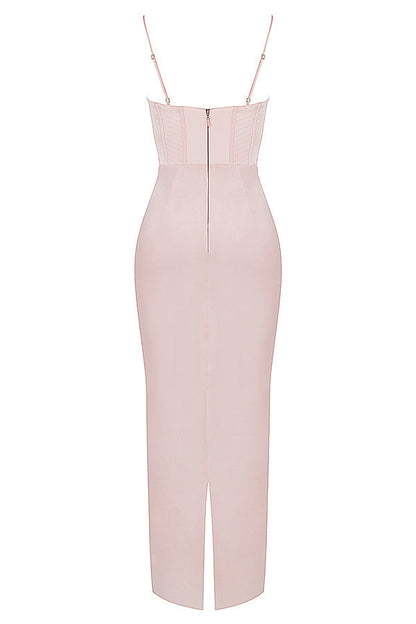 Maxi Jurk Korset Stijl Isabella Frauen