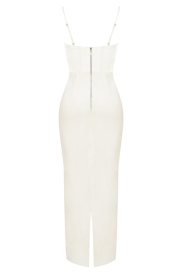 Maxi Jurk Korset Stijl Isabella Frauen