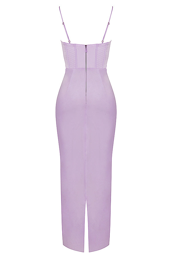 Maxi Jurk Korset Stijl Isabella Frauen