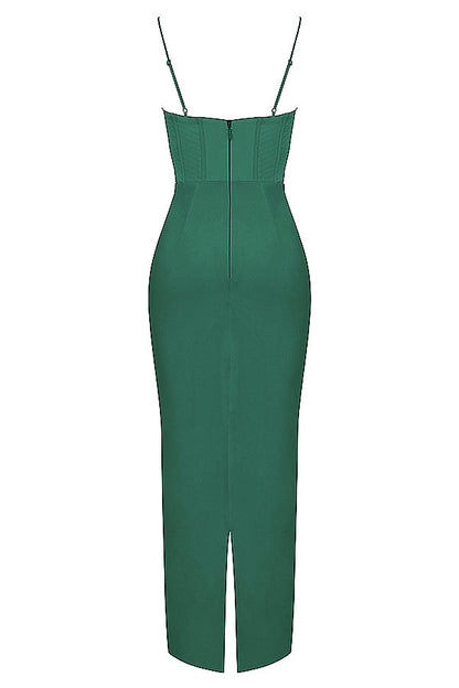 Maxi Jurk Korset Stijl Isabella Frauen