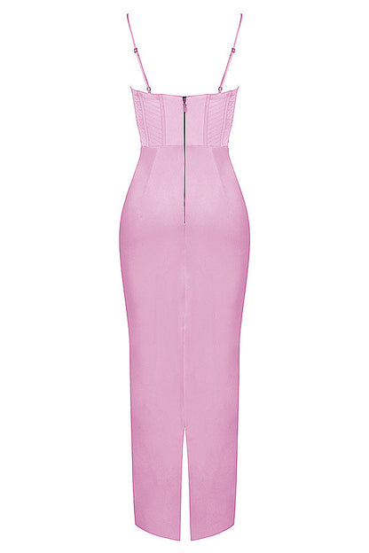 Maxi Jurk Korset Stijl Isabella Frauen