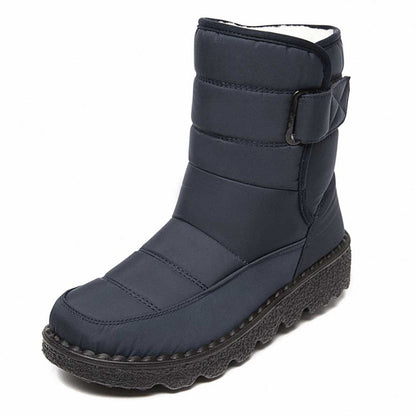 Nordelle – Waterdichte Dames Sneeuwlaarzen met Antislip Zool en Warme Voering