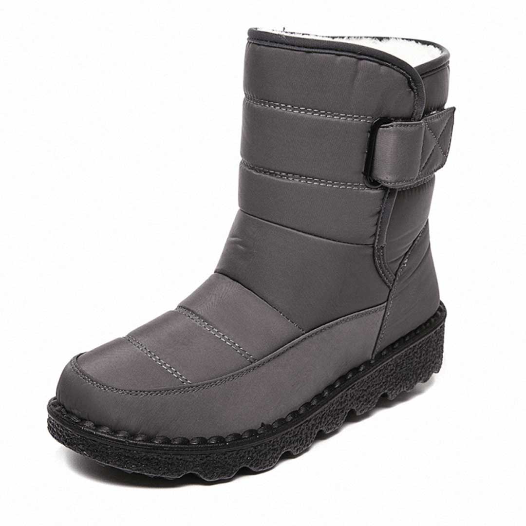 Nordelle – Waterdichte Dames Sneeuwlaarzen met Antislip Zool en Warme Voering