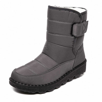 Nordelle – Waterdichte Dames Sneeuwlaarzen met Antislip Zool en Warme Voering