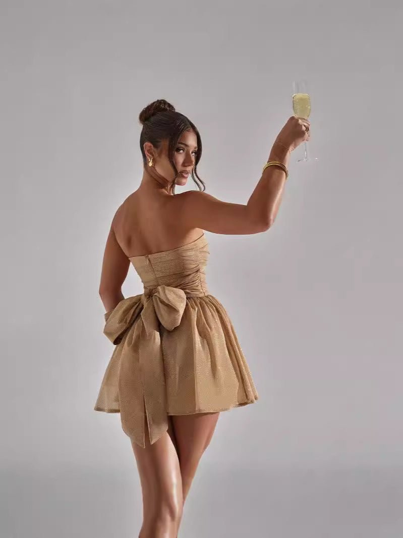Dames Glitterjurk Feestelijke Stijl Elegant