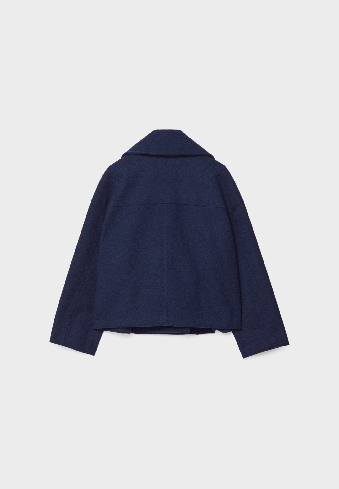 Dames Korte Jas Double Breasted Warm en Stijlvol