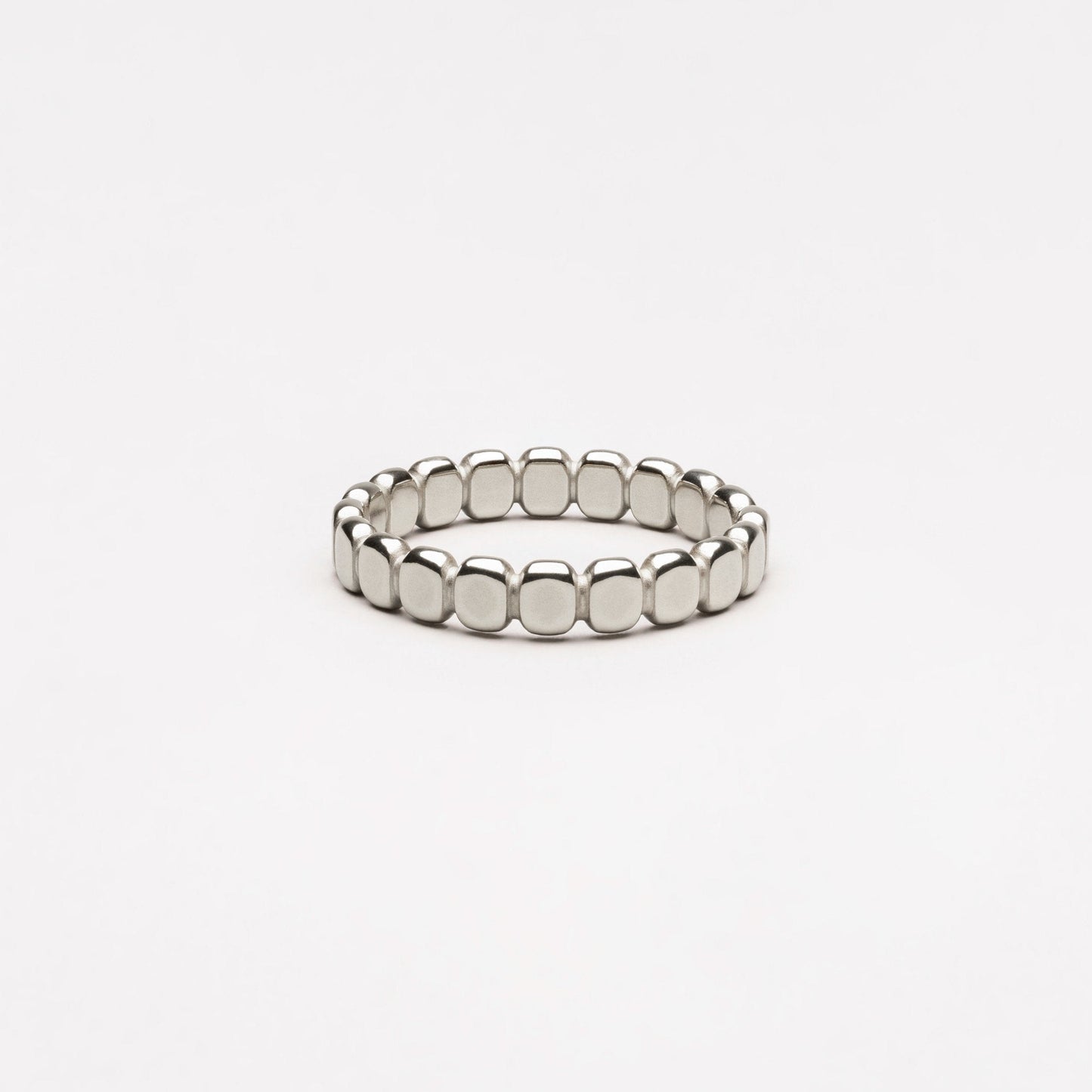 Kralen Ring voor Vrouw Zilver Kleur Stijlvol