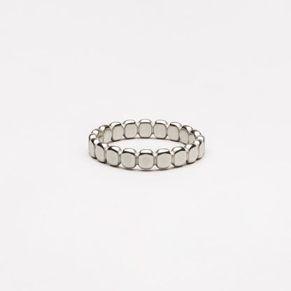 Kralen Ring voor Vrouw Zilver Kleur Stijlvol