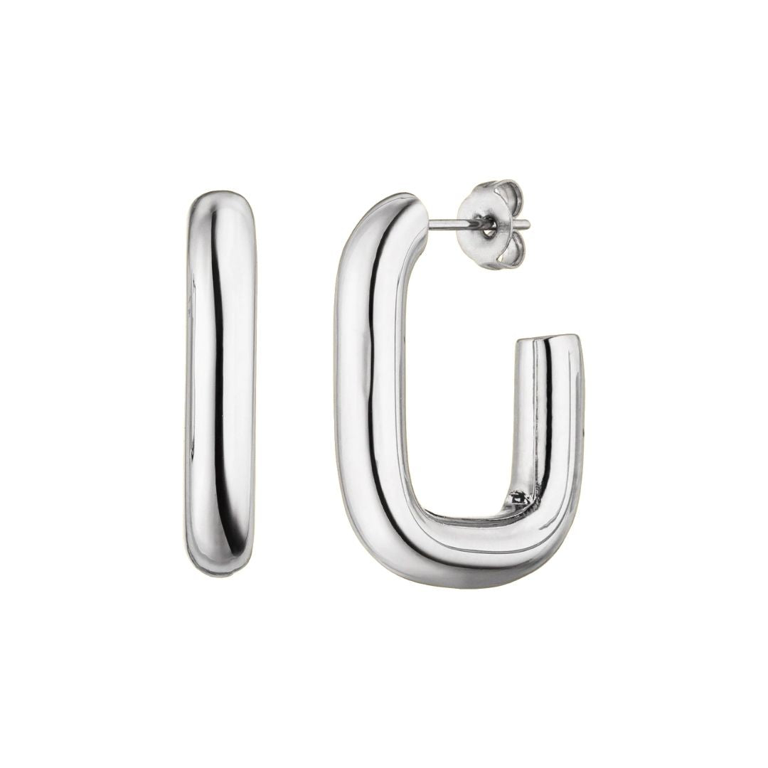 Stijlvolle Oorbellen voor Dames - Naxos → Oorbellen voor Dames Zilveren Stijlvolle Design
