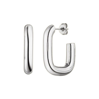 Stijlvolle Oorbellen voor Dames - Naxos → Oorbellen voor Dames Zilveren Stijlvolle Design