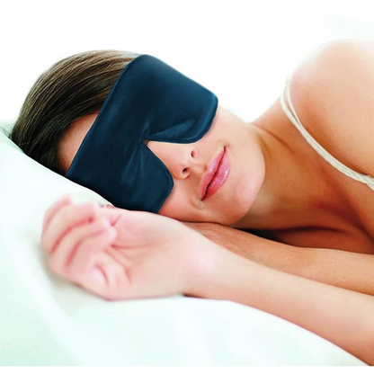 Zijden Slaapmasker Luxe Zacht voor Betere Slaap
