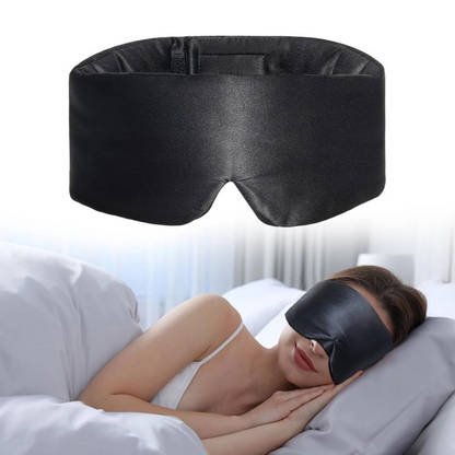 Zijden Slaapmasker Luxe Zacht voor Betere Slaap