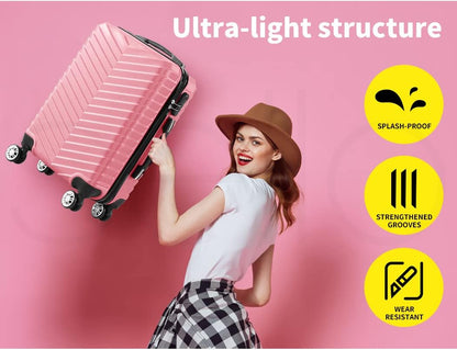 Handbagagekoffer Hardshell met Slot en Spinnerwielen Rosemont