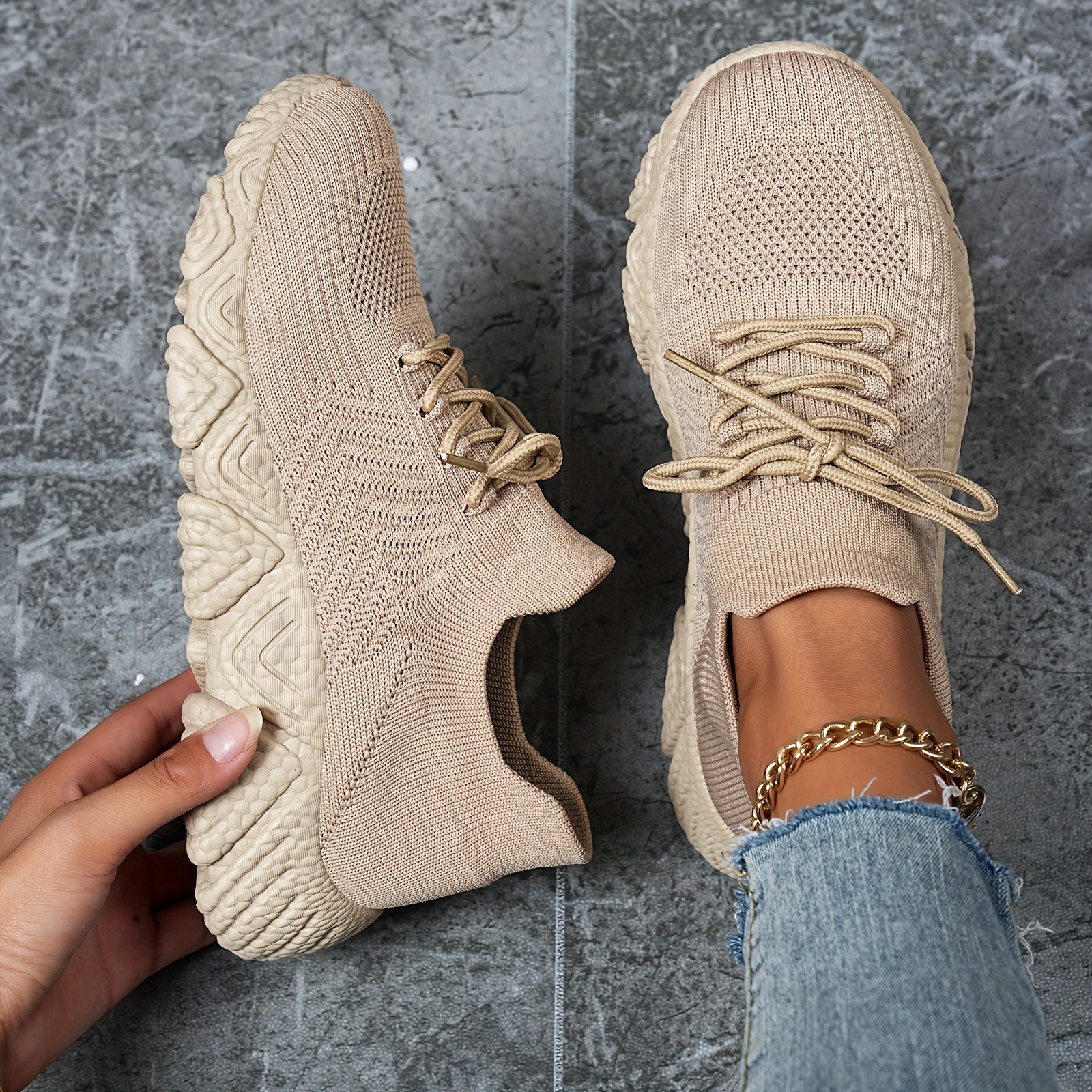 Lage sneakers ademend comfortabele dameschoenen - Mode Vibes