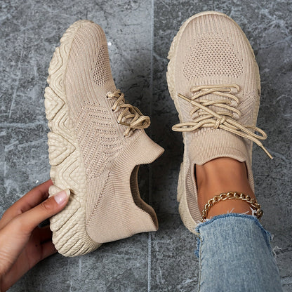 Lage sneakers ademend comfortabele dameschoenen - Mode Vibes