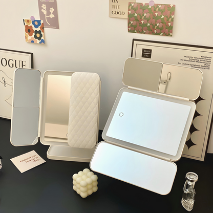 LED Make-up Spiegel met Driedubbele Verlichting en Dimbare Optie