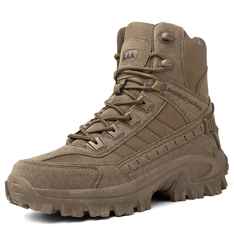 Waterdichte Werklaarzen voor Heren – Outdoor Veiligheidslaarzen met Grip en Comfort