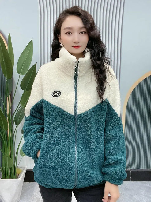 Fleecejas Warm voor Vrouw Winter collectie - Mode Vibes