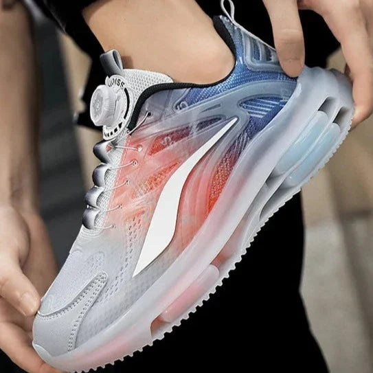 Herensneakers met Kleurverloop Effect Zwart Wit