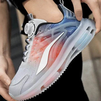 Herensneakers met Kleurverloop Effect Zwart Wit