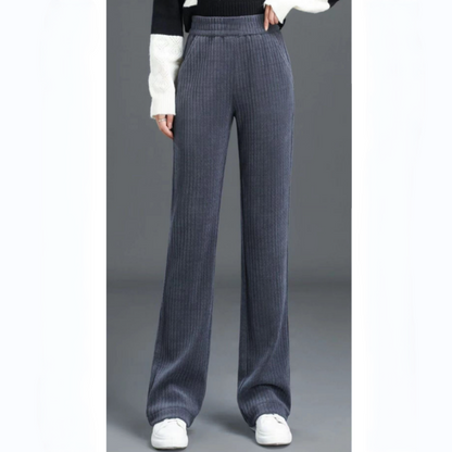 Simona | Pantaloni caldi con elastico in vita