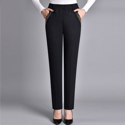 FlexiFit Fashion Jeans met zijzakken en volledig elastische tailleband