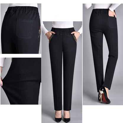 FlexiFit Fashion Jeans met zijzakken en volledig elastische tailleband