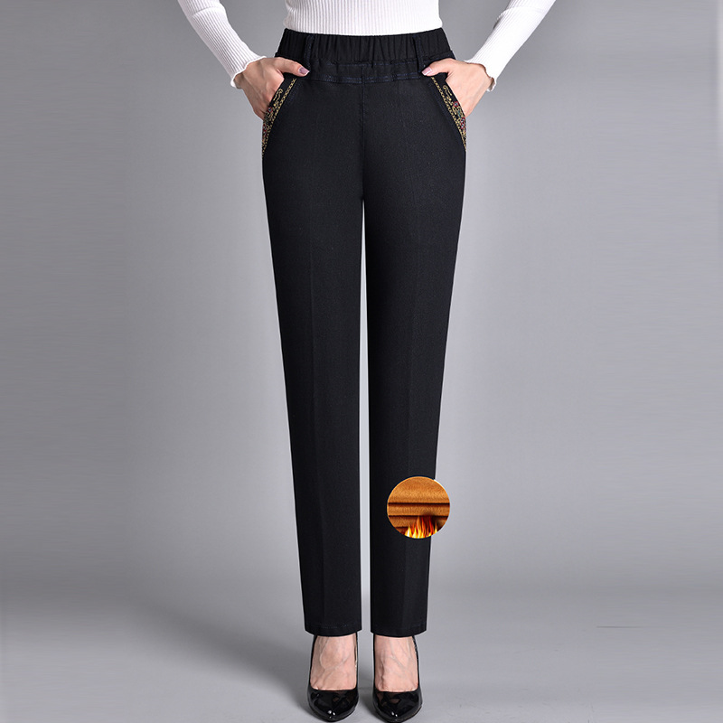 FlexiFit Fashion Jeans met zijzakken en volledig elastische tailleband