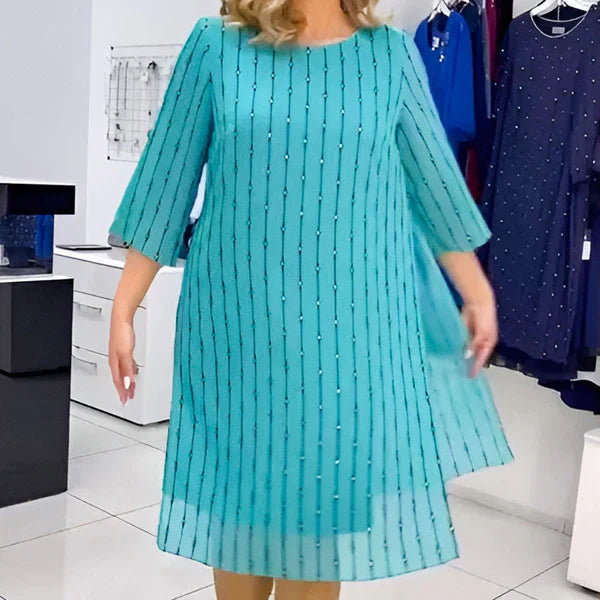 Jurk voor Dames Soepel Vallen Zomerjurk - Mode Vibes