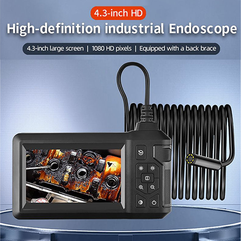 Inspectie-Endoscoop HD met Scherm en LED Verlichting