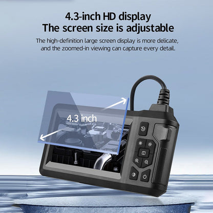 Inspectie-Endoscoop HD met Scherm en LED Verlichting