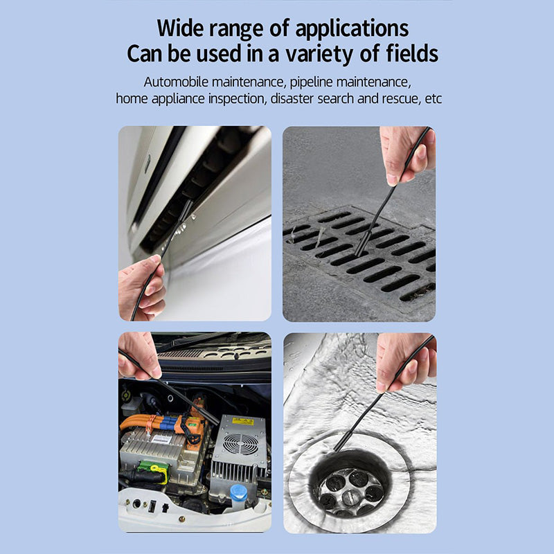 Inspectie-Endoscoop HD met Scherm en LED Verlichting