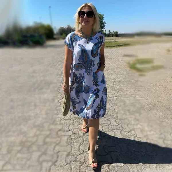 Vrouwelijke Floral Jurk met Bloemenprint voor Dames