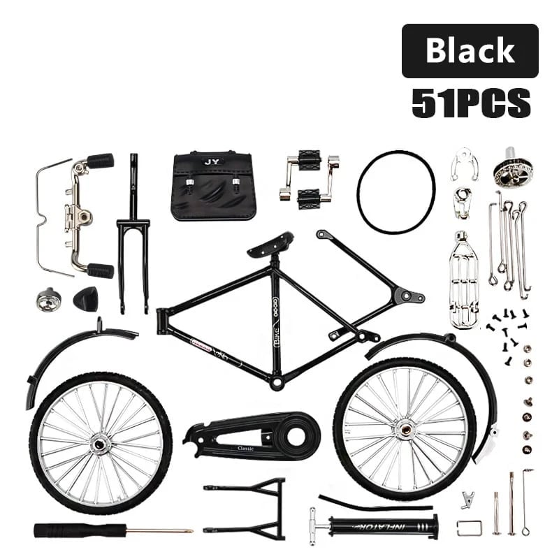 Fietsmodel op Schaal Retro Staal Collectie