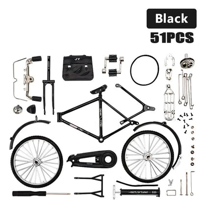 Fietsmodel op Schaal Retro Staal Collectie