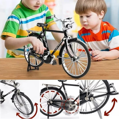 Fietsmodel op Schaal Retro Staal Collectie