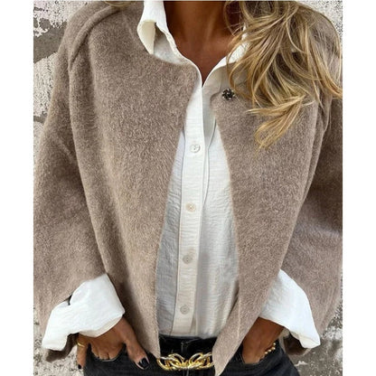 Elena | Cappotto corto monocolore