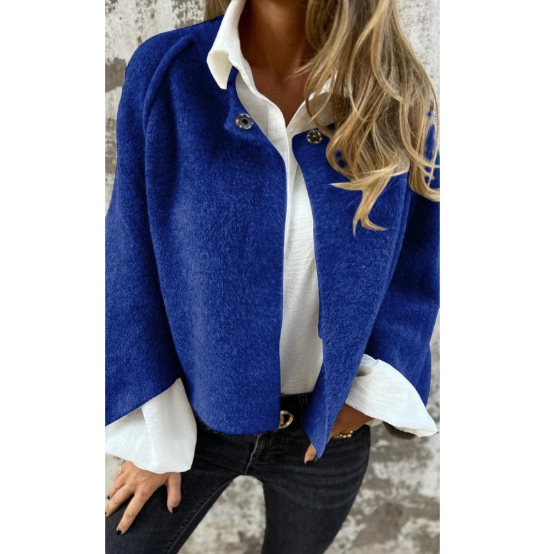 Elena | Cappotto corto monocolore