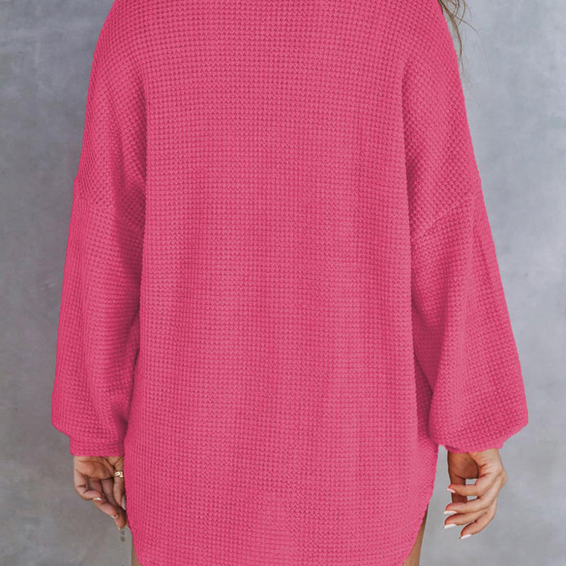 Oversized Blouse Zacht Katoen Comfortabel Dames