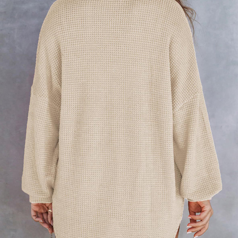 Oversized Blouse Zacht Katoen Comfortabel Dames